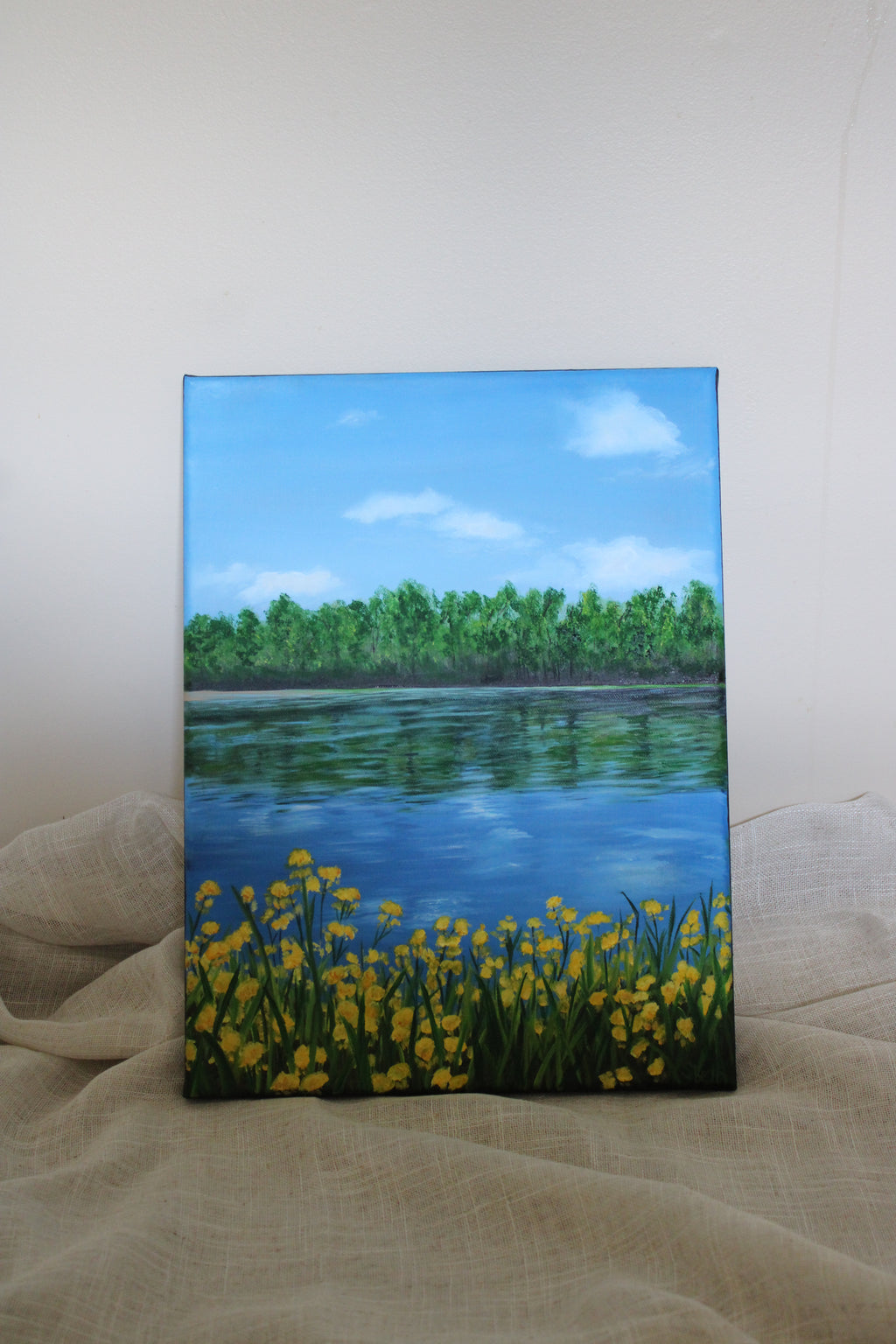 Feel the Breeze- Original oil painting 12x16