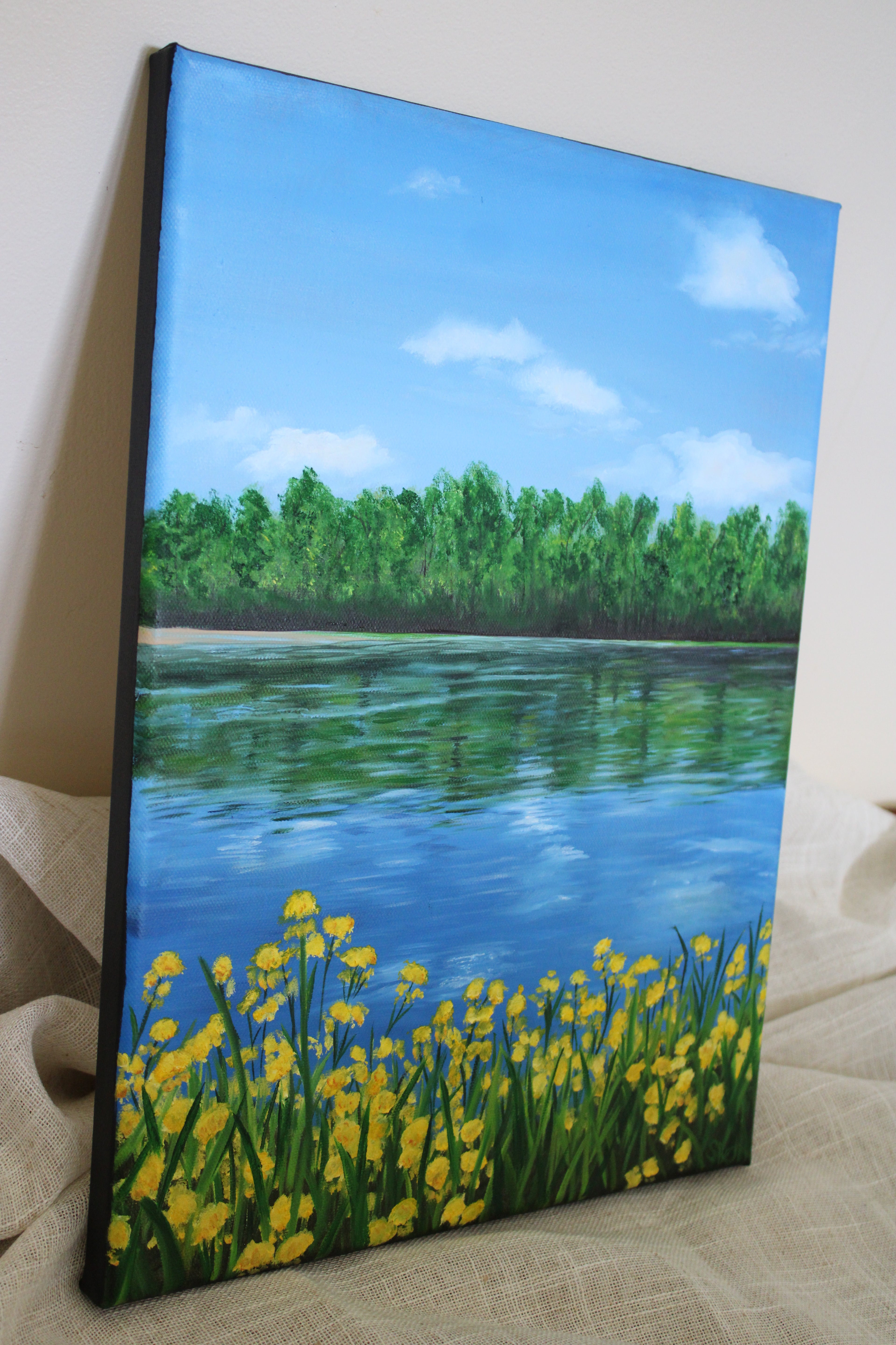 Feel the Breeze- Original oil painting 12x16