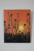 Summer Haze- Original acrylic painting 8x10