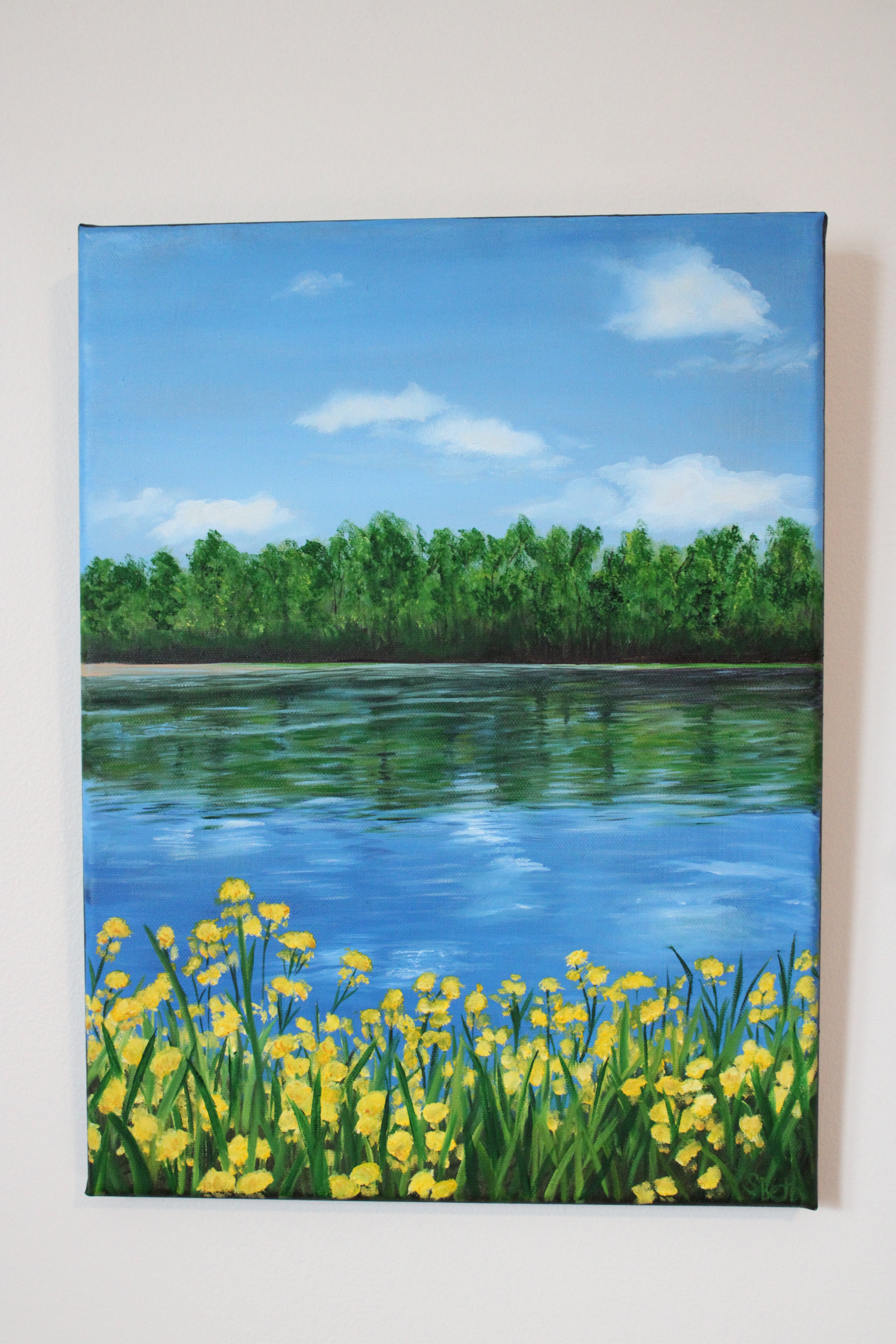 Feel the Breeze- Original oil painting 12x16
